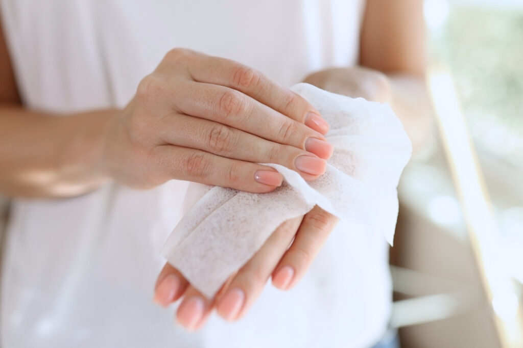 Alcohol Based Hand Wipes